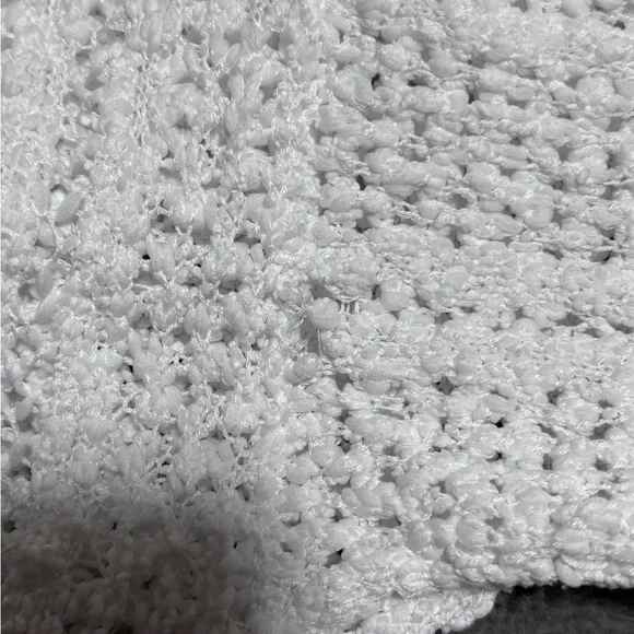 BKE White Knit Cardigan - Picture 5 of 6